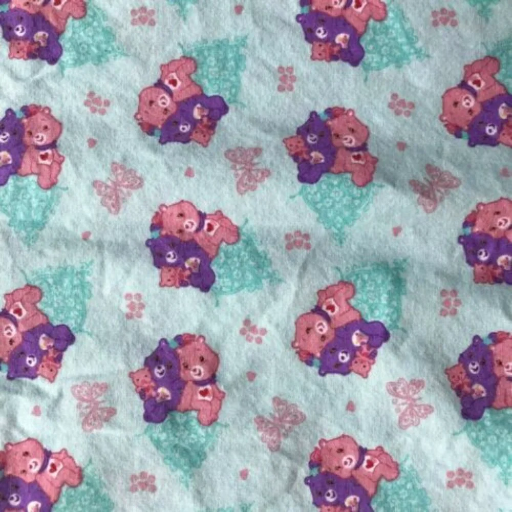 Care Bears Pillowcase Standard Butterflies Vintage